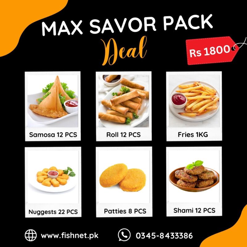 Max Savor Pack Fish Net